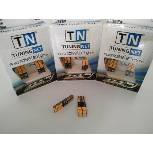 TN 24 LED TURUNCU T10 AMPUL