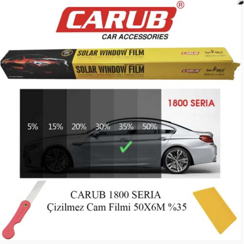 CARUB 1800 SERİA ORJ Çizilmez Cam Film 50x6Mt %35 BR1236414
