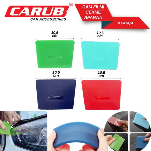 CARUB Cam Film Folyo Ragle Çekme Aparat 4lü Set 1245026