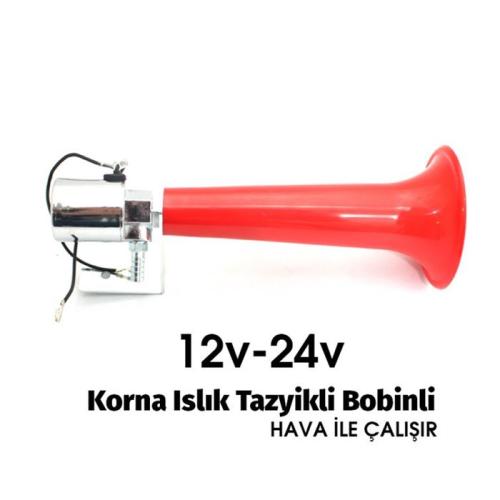 CARUB Korna Islık 12-24V Tazyikli Bobinli