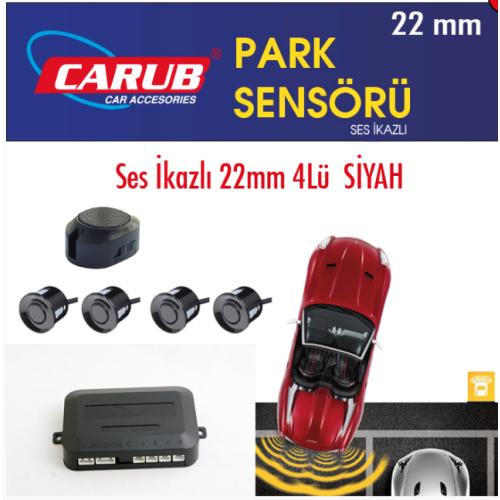 KINGSTAR PARK SENSÖRÜ SES İKAZLI 22mm 4 LÜ GRİ