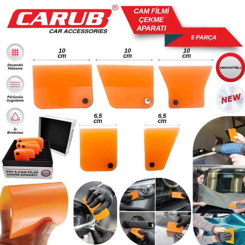 CARUB PPF Mıknatıslı Ragle Çekme Aparatı 5 Parça 1245024