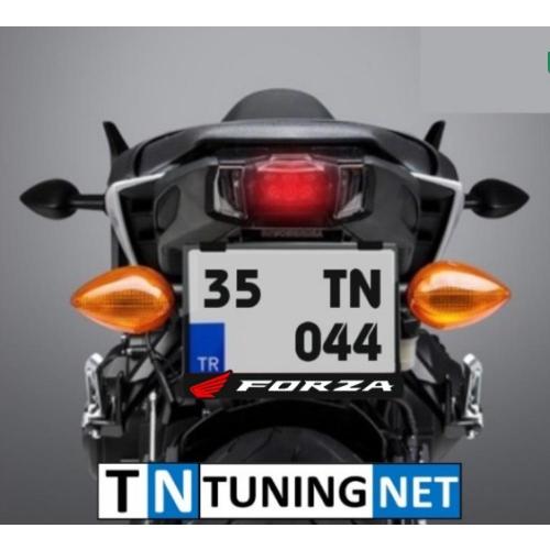 FORZA PLEKSİ PLAKALIK MOTORSİKLET ADET