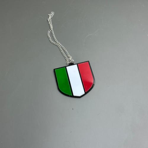 İTALYA BAYRAK PLEKSİ AYNA SÜSÜ