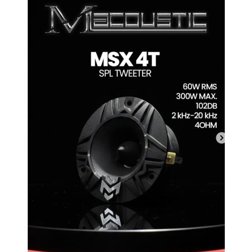 M ACOUSTİC MSX4T SPL DOME TİZ