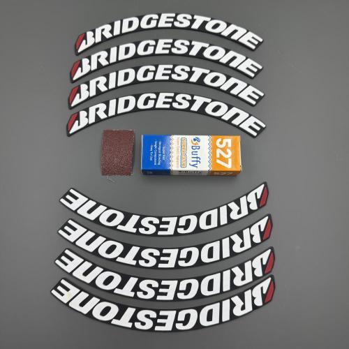 MOTOSİKLET LASTİK YAZISI BRİDGESTONE