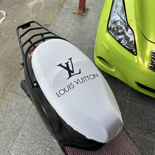 PENYE MOTORSİKLET KILIFI - BEYAZ LV LOUİS VUİTTON
