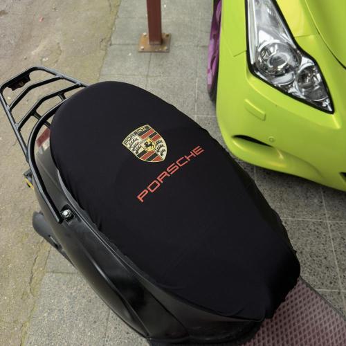 PENYE MOTORSİKLET KILIFI - SİYAH PORSCHE