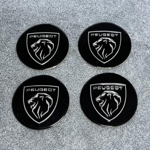 PEUGEOT YENİ NESİL LOGO YAPIŞTIRMA JANT GÖBEK STİCKERI
