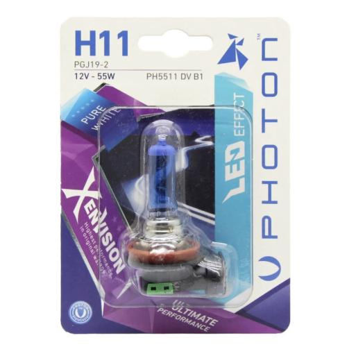Photon H11 12V 55W Xen Vision Blister TAKIM BEYAZ AMPUL