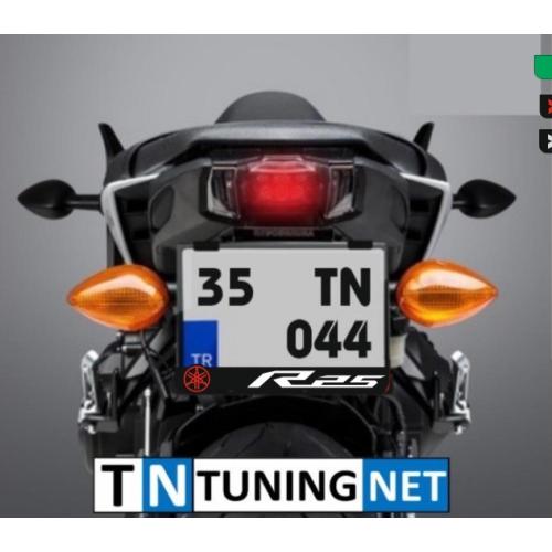 R25 PLEKSİ PLAKALIK MOTORSİKLET ADET