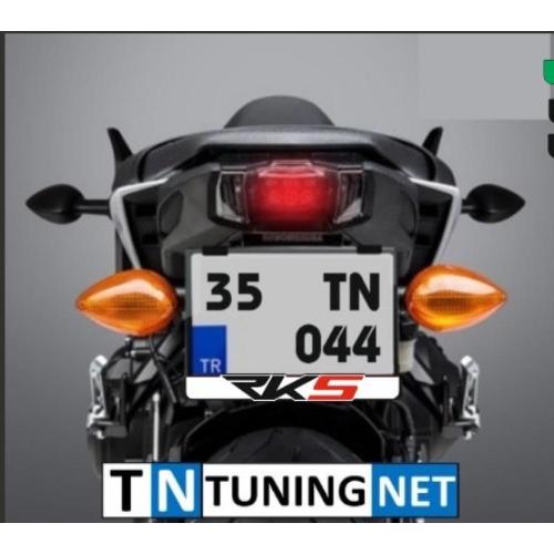 RKS BEYAZ PLEKSİ PLAKALIK MOTORSİKLET ADET