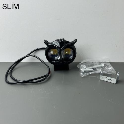 TN 12V BAYKUŞ LED LAMBA SARI-BEYAZ 3 MOD SLİM MODEL