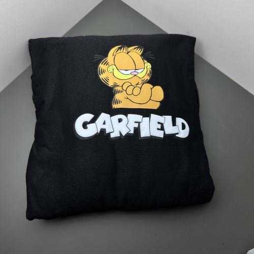 TN GARFİELD BASKILI PENYE SERVİS KILIFI ÖN-ARKA TAKIM SİYAH