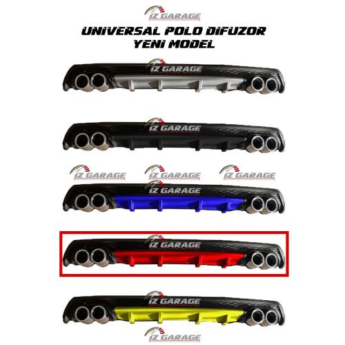 UNIVERSAL POLO YUVARLAK TİP YENİ DİFÜZÖR KIRMIZI