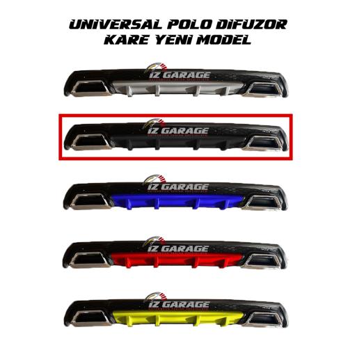 UNIVERSAL POLO KARE TİP YENİ DİFÜZÖR SİYAH