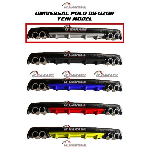 UNIVERSAL POLO TUVARLAK TİP YENİ DİFÜZÖR GRİ