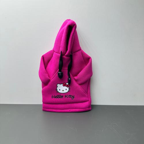 VİTES POLARI KAPŞONLU PEMBE HELLO KİTTY