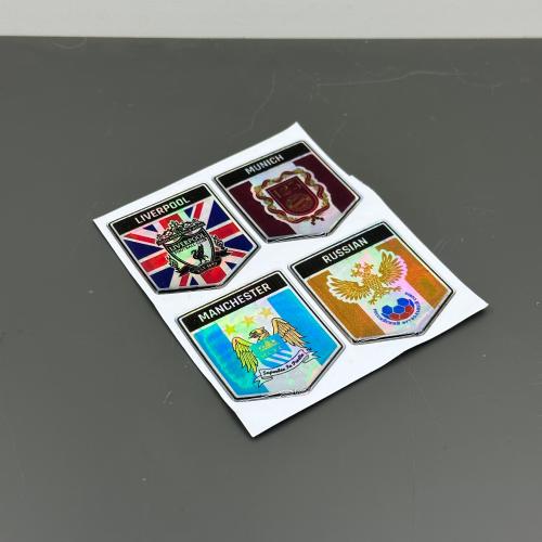 4'LÜ HOLOGRAM DAMLA ÜLKE ETİKET SERİSİ 2'Lİ PAKET MODEL: LİVERPOOL
