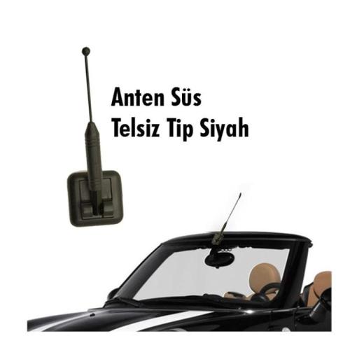 CARUB Anten Süs Telsiz Tip Siyah Vakum BR0040936